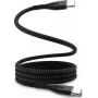 USB-C - USB-C magneettikaapeli STATIK MagStack Pro 2 m musta