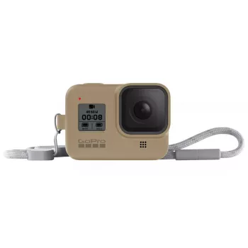 Kamerakotelo GoPro HERO8 Black kotelo + kantohihna hiekka