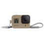Kamerakotelo GoPro HERO8 Black kotelo + kantohihna hiekka