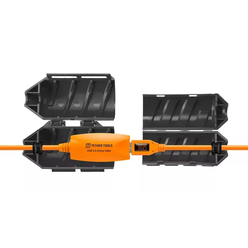 Jatkojohdon suojus Tether Tools TetherGuard musta