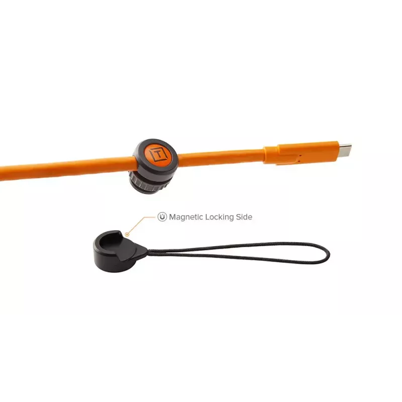 Kaapelipidike Tether Tools TetherGuard TG020 universaali musta oranssi 2 kpl