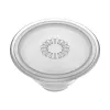 Grip PopSockets PlantCore by Popsockets — yleiskäyttöinen puhelinkahva, harmaa läpikuultava, 38,8 × 7,7 mm