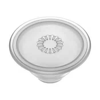Grip PopSockets PlantCore by Popsockets — yleiskäyttöinen puhelinkahva, harmaa läpikuultava, 38,8 × 7,7 mm