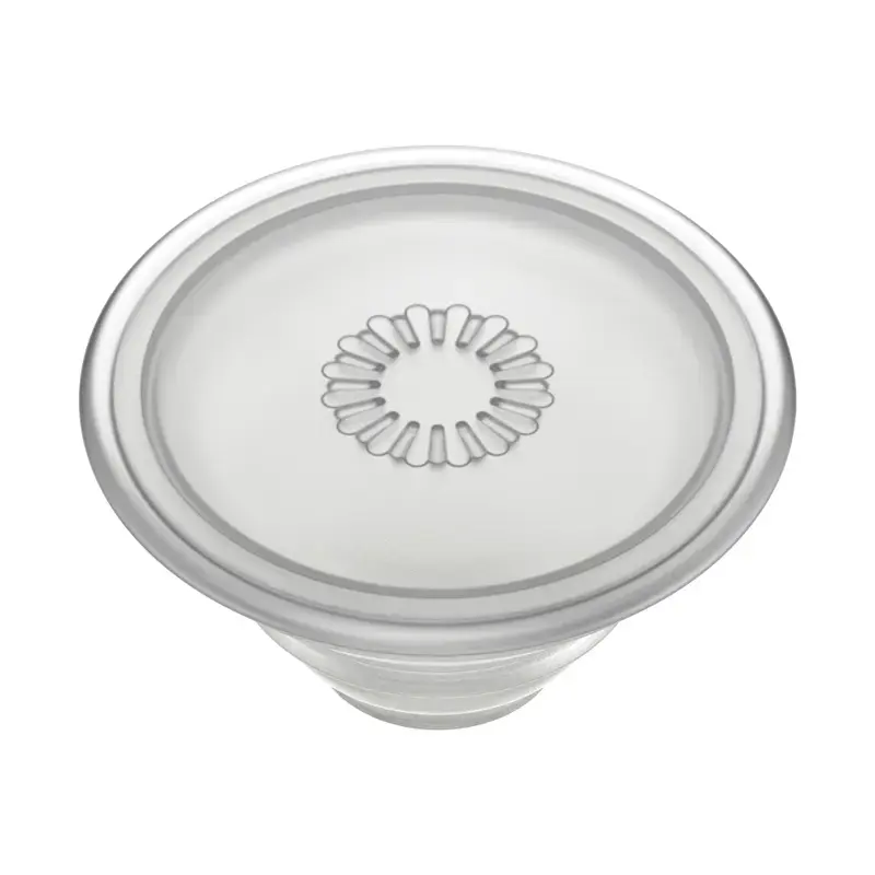 Grip PopSockets PlantCore by Popsockets — yleiskäyttöinen puhelinkahva, harmaa läpikuultava, 38,8 × 7,7 mm