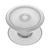 Grip PopSockets PlantCore by Popsockets — yleiskäyttöinen puhelinkahva, harmaa läpikuultava, 38,8 × 7,7 mm