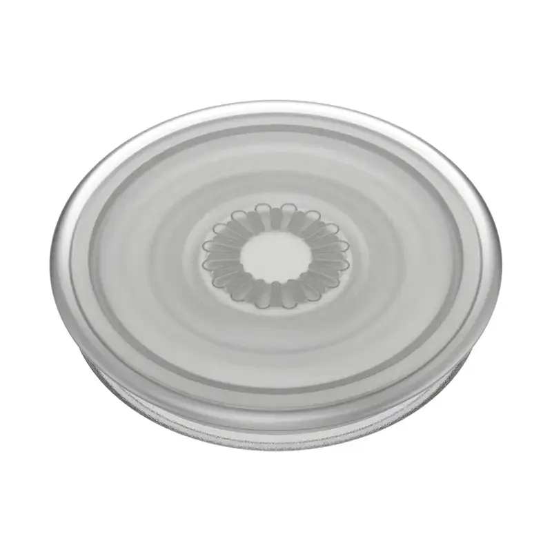 Grip PopSockets PlantCore by Popsockets — yleiskäyttöinen puhelinkahva, harmaa läpikuultava, 38,8 × 7,7 mm