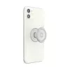 Grip PopSockets PlantCore by Popsockets — yleiskäyttöinen puhelinkahva, harmaa läpikuultava, 38,8 × 7,7 mm