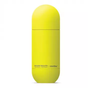 Asobu Orb päivittäiskäyttö 430 ml ruostumaton teräs keltainen