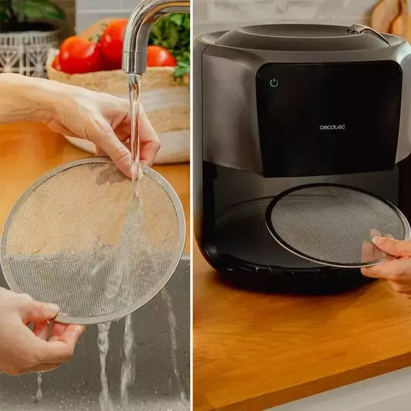 Vähärasvainen friteerauskeitin Cecotec 03300 5,5 L 1550 W musta