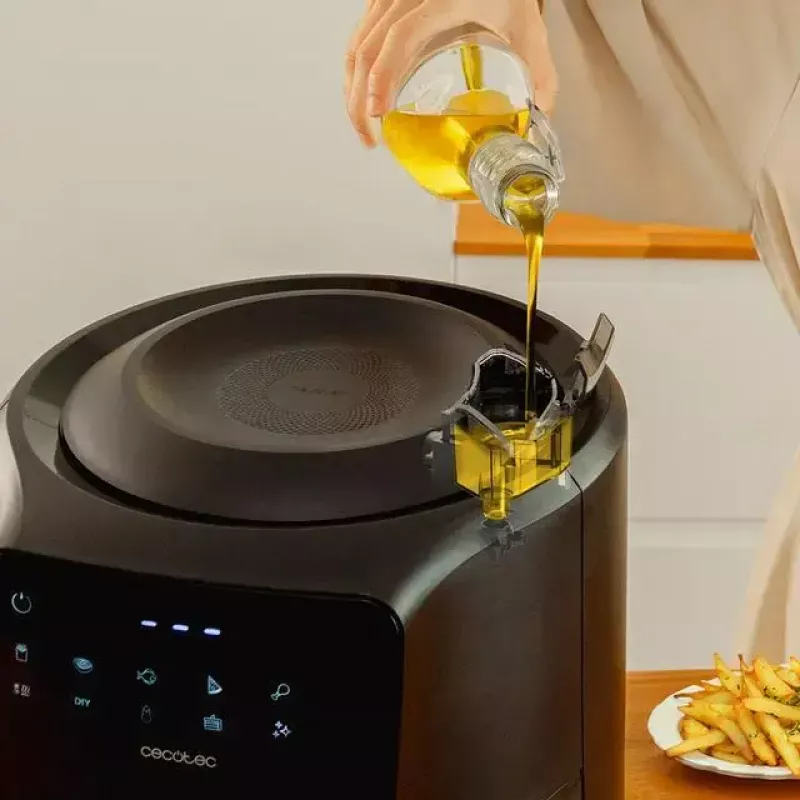Vähärasvainen friteerauskeitin Cecotec 03300 5,5 L 1550 W musta