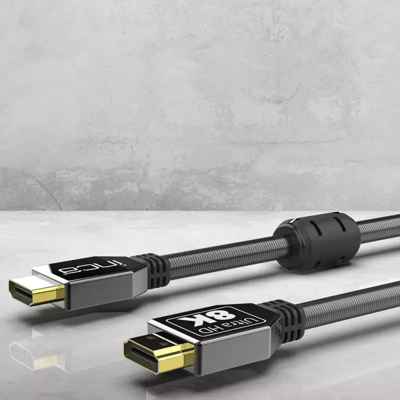 Inca IHD-21 HDMI-kaapeli 2 m HDMI Type-A 3 x HDMI Type-A musta