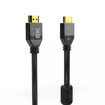Inca IHD-21 HDMI-kaapeli 2 m HDMI Type-A 3 x HDMI Type-A musta