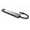 USB Type-C -keskitin INCA ITPC-7T 1000 Mbit/s HDMI RJ-45 USB 2.0 USB 3.0