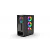 PC-kotelo Inca EMG-15XN Midi Tower musta