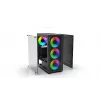 PC-kotelo Inca EMG-15XN Midi Tower musta