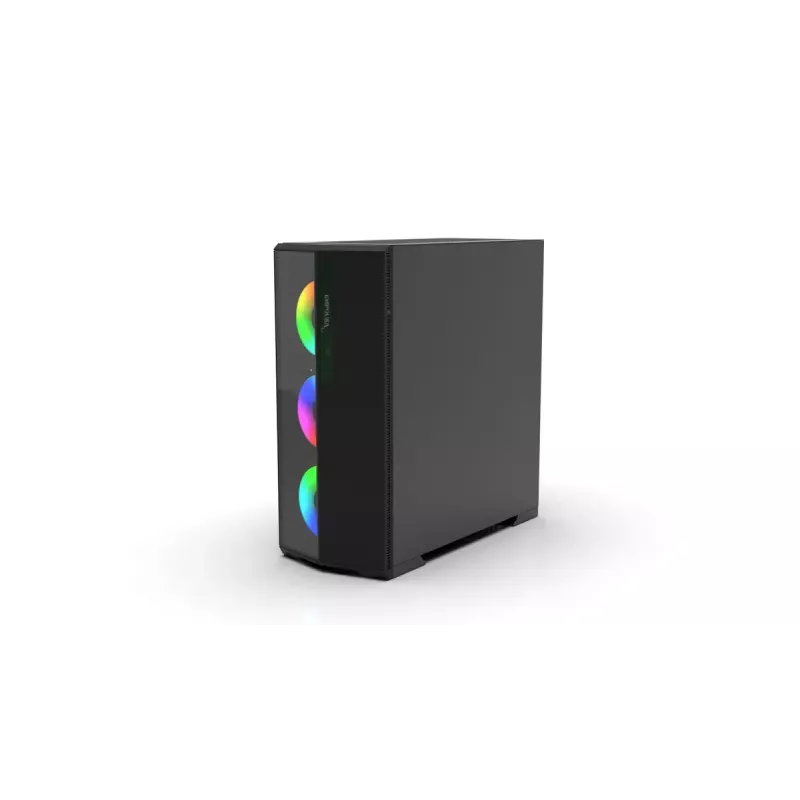 PC-kotelo Inca EMG-17XN Midi Tower musta