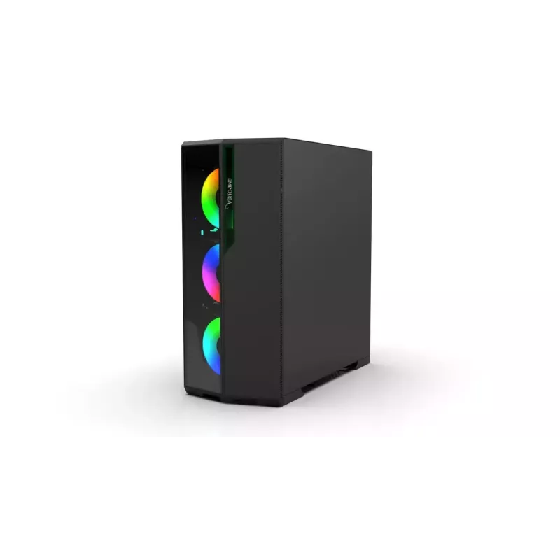 PC-kotelo Inca EMG-17XN Midi Tower musta
