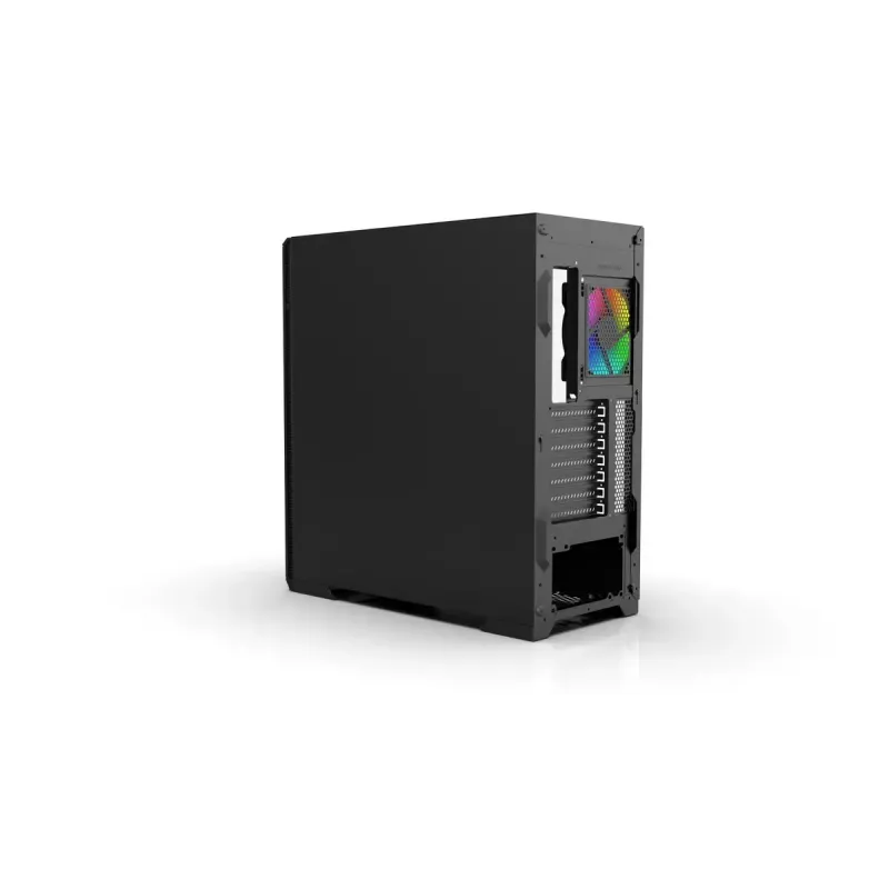 PC-kotelo Inca EMG-17XN Midi Tower musta