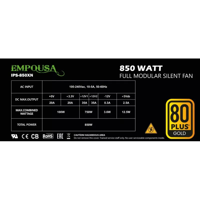 Inca IPS-850XN virtalähde 850 W