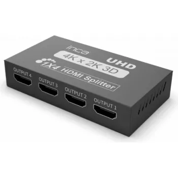HDMI-jakaja INCA IHSK-430 HDMI 1.4b 4K-ulostulolla usealle näytölle