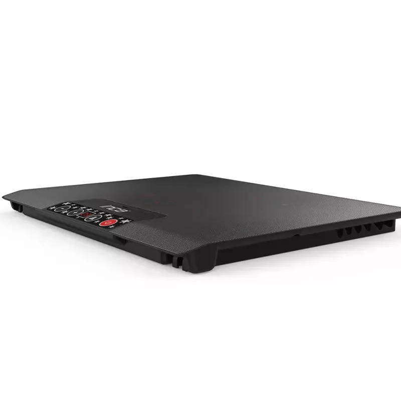 Kannettavan tietokoneen jäähdytysalusta Inca INC-601GMS 43,2 cm 6 tuuletinta USB musta