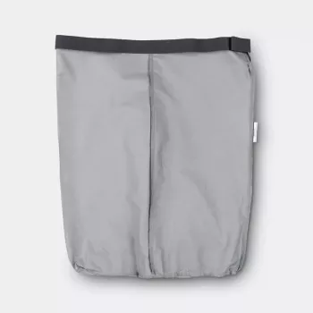 Pyykkikori Brabantia 102387 55L soikea puuvilla harmaa
