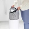 Pyykkikori Brabantia 104367 ruskea valkoinen korkeus 665 mm halkaisija 30 cm