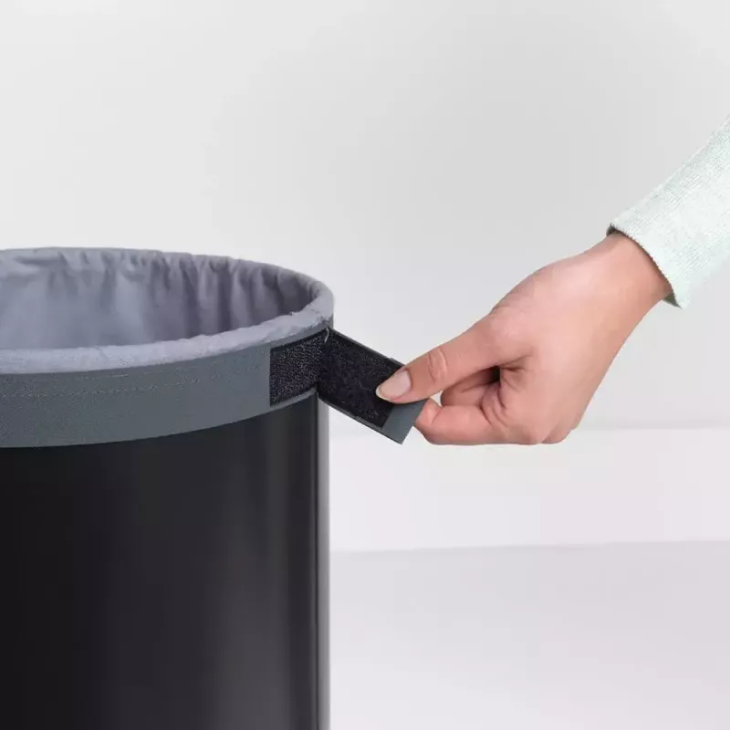 Pyykkikori Brabantia 120008 35L pyöreä musta