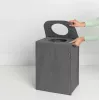 Pyykkikori Brabantia 120381 55 l suorakaiteen muotoinen musta