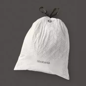Jätesäkit Brabantia 138829 60 l valkoinen 40 kpl