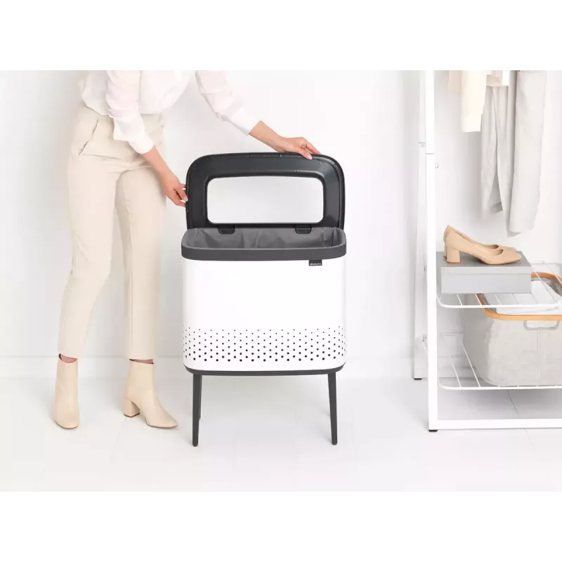 Pyykkikori Brabantia Bo 60L suorakaiteen muotoinen MDF 200502