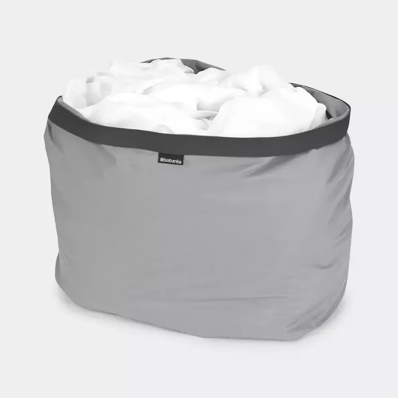 Pyykkisäkki Brabantia 200700 60L soikea harmaa