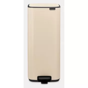 Brabantia Bo poljinjäteastia 30 l suorakaiteen muotoinen teräs beige