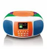 Kannettava CD-soitin Lenco SCD-861 — kompakti, kannettava muotoilu, CD-toisto