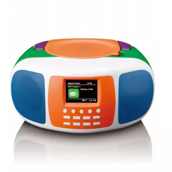Kannettava CD-soitin Lenco SCD-861 — kompakti, kannettava muotoilu, CD-toisto