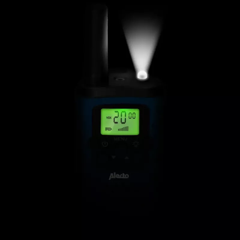 Alecto FR175BW radiopuhelin 8 kanavaa 446 MHz musta sininen