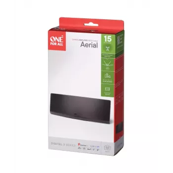 Sisäantenni One For All Design Line DVB-T Curved EX 45dB 5G