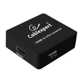 Gembird Cablexpert DSC-HDMI-VGA-001 HDMI-VGA-muunnin 3,5 mm äänellä