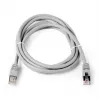 Verkkokaapeli Gembird PP6A-LSZHCU-1.5M RJ-45 Cat6a 1,5 m harmaa