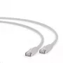 Verkkokaapeli Gembird PP6A-LSZHCU-1.5M RJ-45 Cat6a 1,5 m harmaa