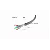 Gembird PP6A-LSZHCU-2M Cat6A S/FTP LSZH -kytkentäkaapeli, RJ-45, 2 m, harmaa