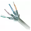 Gembird PP6A-LSZHCU-3M Cat6A S/FTP LSZH -kytkentäkaapeli, RJ-45, 3 m, harmaa