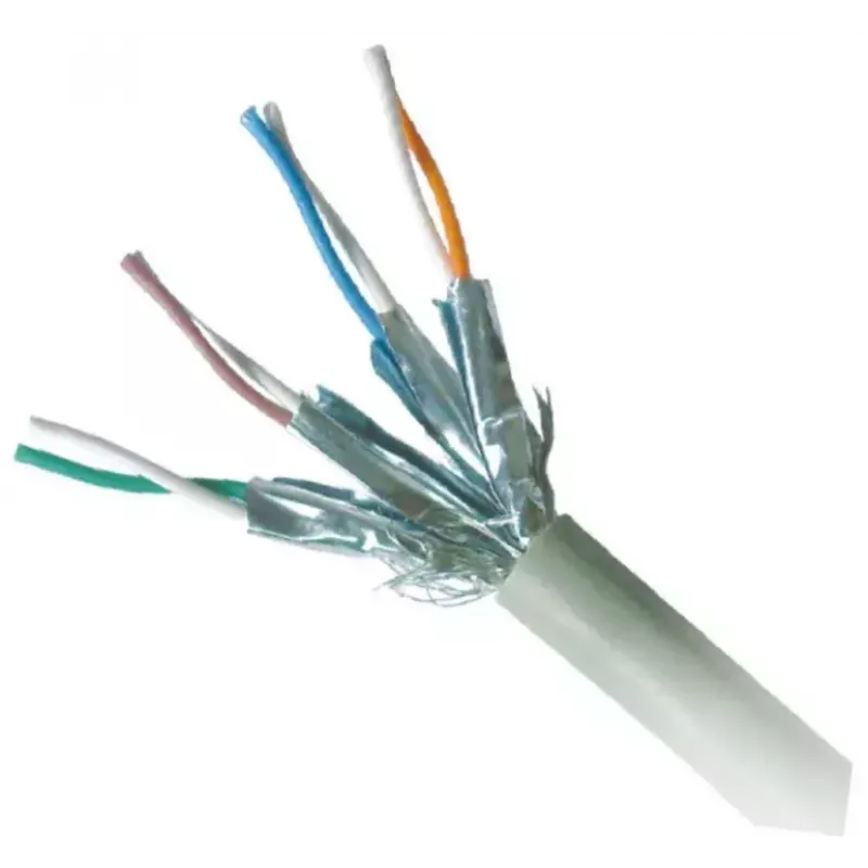 Gembird PP6A-LSZHCU-3M Cat6A S/FTP LSZH -kytkentäkaapeli, RJ-45, 3 m, harmaa