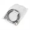 Gembird PP6A-LSZHCU-3M Cat6A S/FTP LSZH -kytkentäkaapeli, RJ-45, 3 m, harmaa