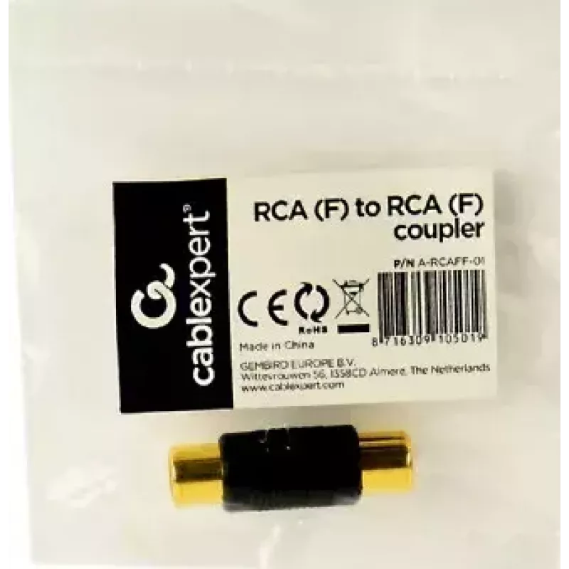 Kaapelin sovitin RCA Gembird A-RCAFF-01