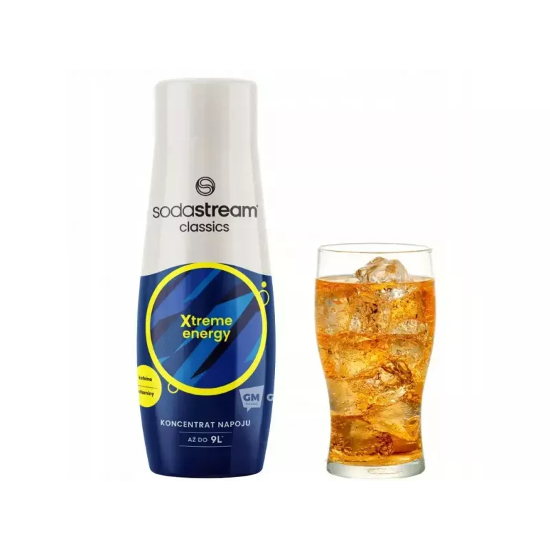 SODASTREAM Xtreme Energy -siirappi 440ml – energiajuomasiirappi kotiin