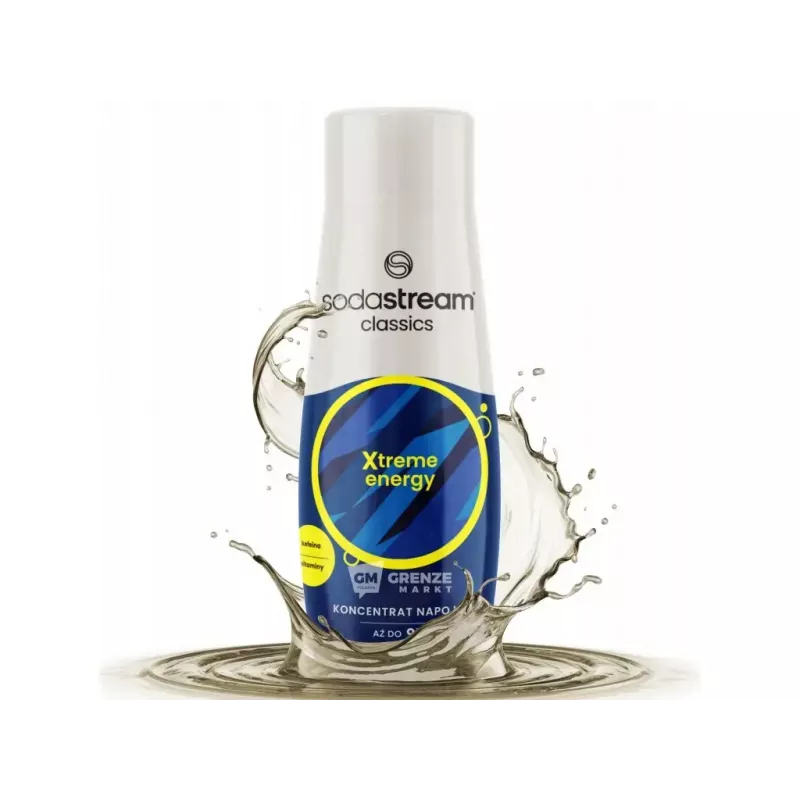 SODASTREAM Xtreme Energy -siirappi 440ml – energiajuomasiirappi kotiin