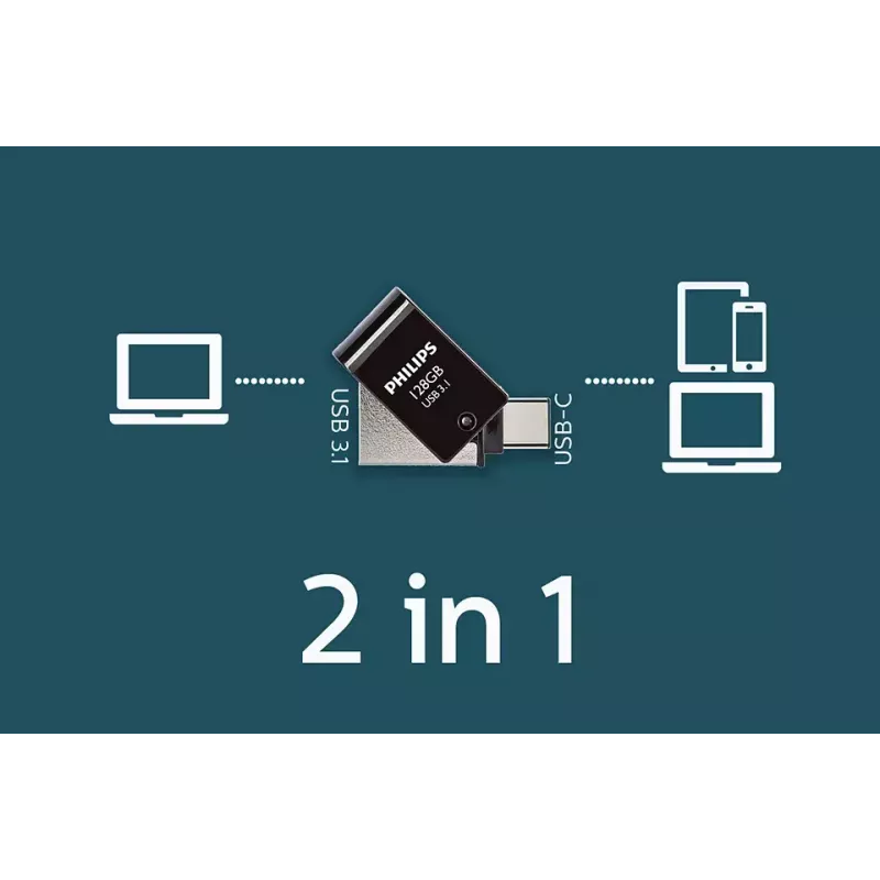 USB-muistitikku Philips 128 GB USB Type-A 3.2 Gen 1 FM12DC152B/00