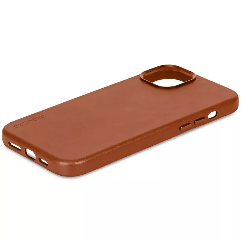 Kotelo Decoded D24IPO15PLBC1TN iPhone 15 Plus 17 cm ruskea
