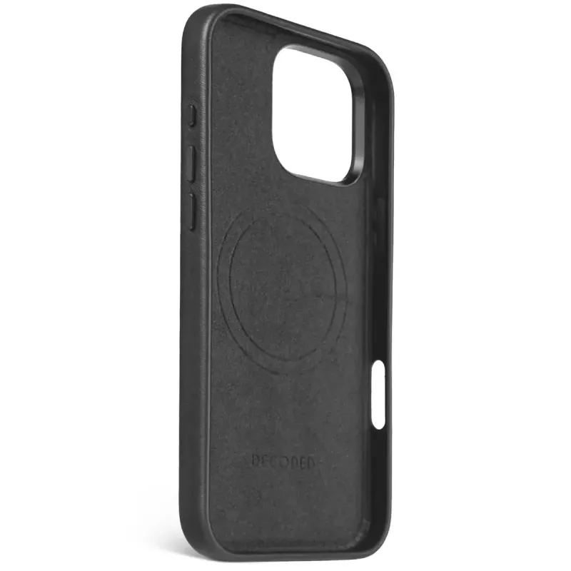Decoded Leather Case puhelinkotelo 17,5 cm 6,9 tuuman kotelo musta